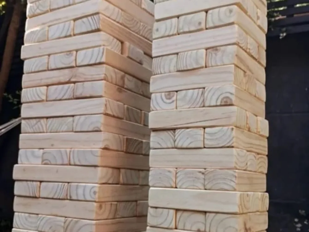 Jenga gigante